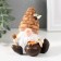 Polystone souvenir "Dwarf with bees and hive" MIX 5x7x9 cm