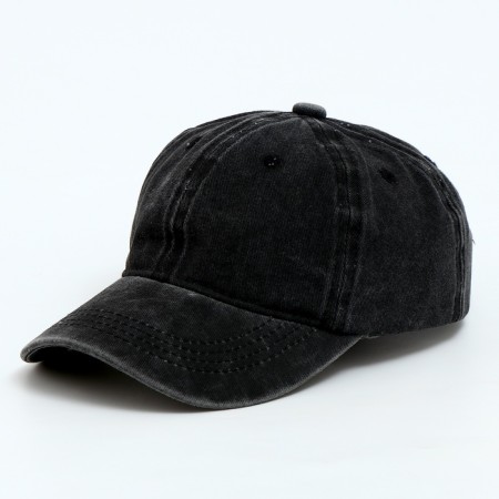 Baby cap for a boy jeans, color gray rr 52-54 5-7 years-3