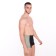 Bathing panties-boxers, black color/khaki, size 56