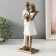 Souvenir Polystone "Dad, Mom and Daughter" 10x6.5x24.5 cm