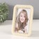 Photo frame plastic 10x15 cm "Pearls and rhinestones" rounded angles 18x13 cm