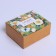 Box Gift team, packaging, "flowers", 12 x 10 x 5 cm