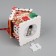 Christmas tree toy "House of sweets" 6 × 6.8 × 5.5 cm, from batteries, glow warm white