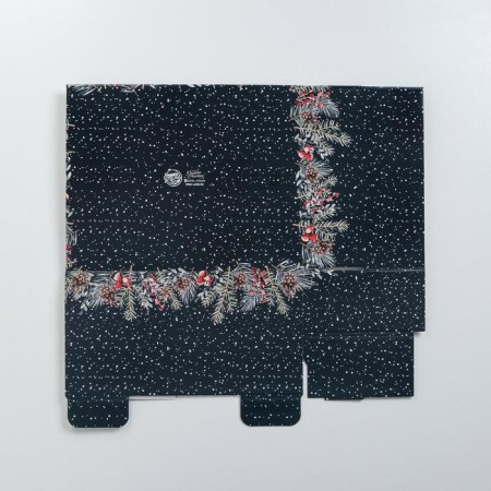 Folding box "Happy New Year", 31.2 x 25.6 x 16.1 cm, New Year-7