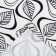 Leaves 40x73cm towel, 100% cotton, sarzha 190 g/m2