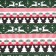 Glossy packaging paper "New Year's pattern", bilateral, 70 x 100 cm