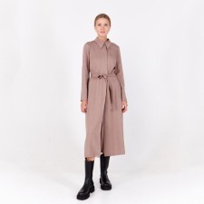 Women's dress Minaku: Green Trend Color Color Cocoa, Rr. 44