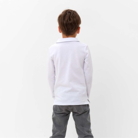 Jumper with a long sleeve KAFTAN, p. 38 (146-152 cm), white-3