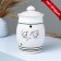 Bank for storing garlic "Glaze" 2 l