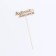 Topper "beloved mommy" 11x3 cm give beautifully
