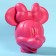 Pigging Minnie Mouse, gypsum, 16x14x13 cm, pink, Disney