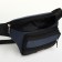Board belt on lightning, 3 external pockets, blue/black color