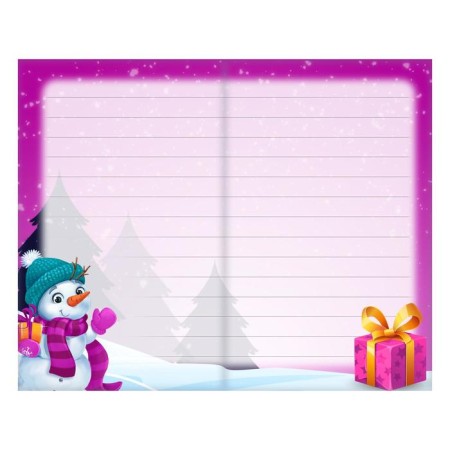Set for experiments "Magic letter to Santa Claus", a snowman-2