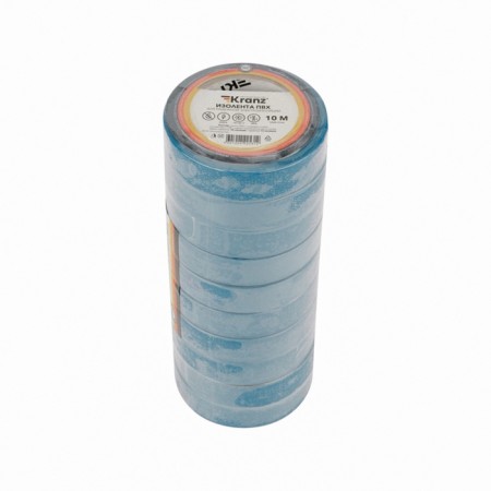 PVC island 0.13x15 mm, 10 m, blue kranz-4