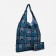 Household bag on the button, the color is blue