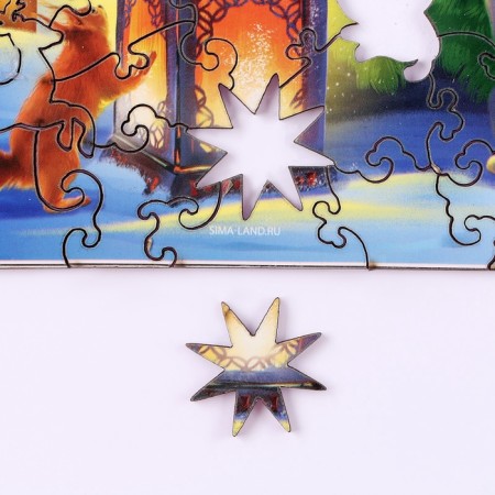 New Year's puzzle Figure "New Year! Night fairy tale "-1