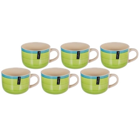 Elrington Boil Set “Airgrass. Summer Greens ", ceramics, 500 ml, 6 pcs