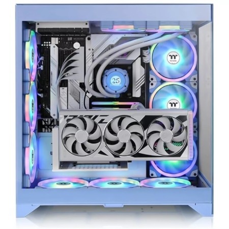 The Harmaltake CTE E660MX HYDRANGEA Blue Blue without BP E-Atx 11x120mm 4x140mm 2xusb3.0 Audi 107349-1