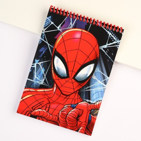 Notepad A5, on the crest, 40 sheets, Spider-Man-2