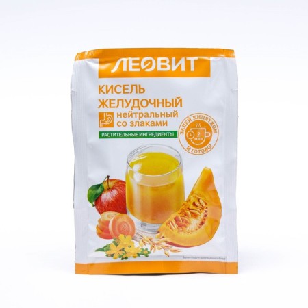 Kisel Levit "Gastric", neutral, with cereals, 20 g