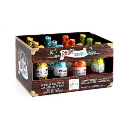 New Year. Figure chocolate Rhum Arrange, with rum, 13 ± 1 g-1