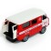 Metal machine "UAZ 3962. Fire Service", inertia, 1:32, light and sound