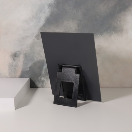 Mirror on a stand, mirror surface 17.5 × 22 cm, black color-3