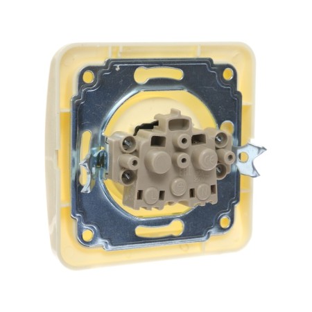 Single Luazon Lighting "Orion", 10 a, hidden, without salary, beige-2
