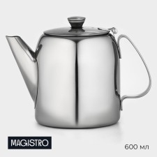 A teapot of stainless steel Magistro 