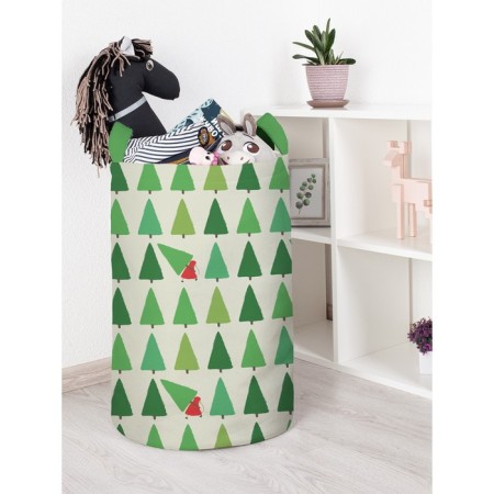 Toy basket "stole a Christmas tree, size 40x60 cm