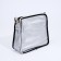 Bag Cross-Bodi with a zipper, silver color