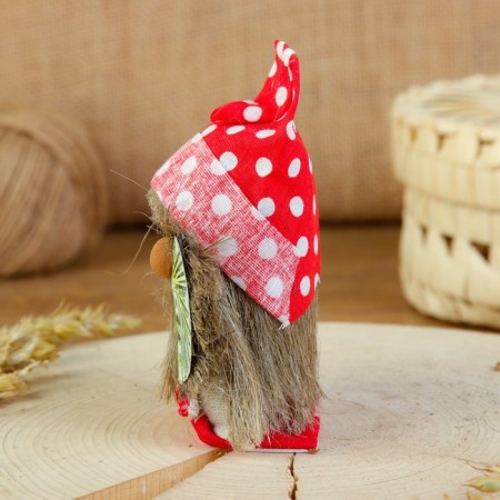 Brownie amulet with dollars, be healthy, 10 cm, mix-5