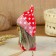 Brownie amulet with dollars, be healthy, 10 cm, mix