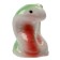Ceramic whistle "Snake", 3.5 × 7 × 5 cm