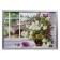 The painting "Bouquet on the windowsill" 56*76 cm