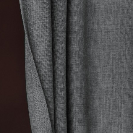 Set of curtains "Jerry", size 140 x 270 cm - 2 pcs, picking - 2 pcs, color gray-1