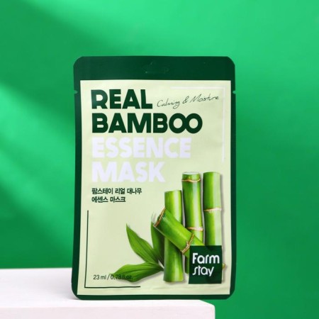 Farmstay fabric face mask with bamboo extract