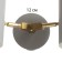 Sconces "azurit" 2he27 40w is gray 11x12x36cm