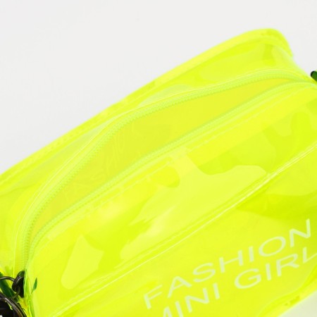 Baby bag on a long belt, lemon color-2