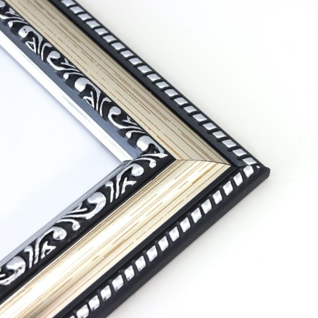 Photo frame Plastic "Gallery" 25x25 cm silver (plastic screen)-2