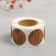 Stick Paper "Flower. Handing" Craft D = 2.5 cm 252 pcs in roll