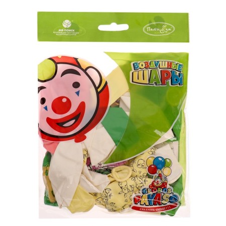 Shar Latex 12 "Bunny", set 25 pcs., Mix-1