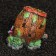 Decor Grot for the Aquarium "Barrel", 11 x 9 x 10 cm