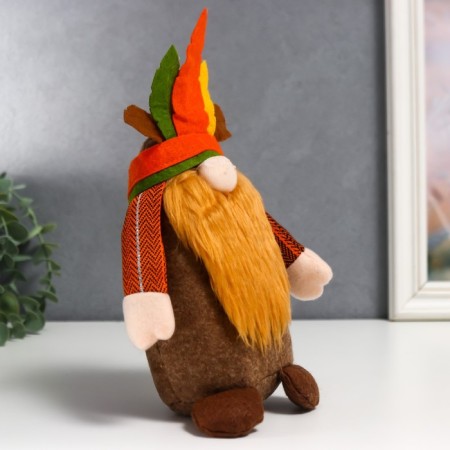 Interior doll "Dwarf-Indian" 25x7x9 cm-2