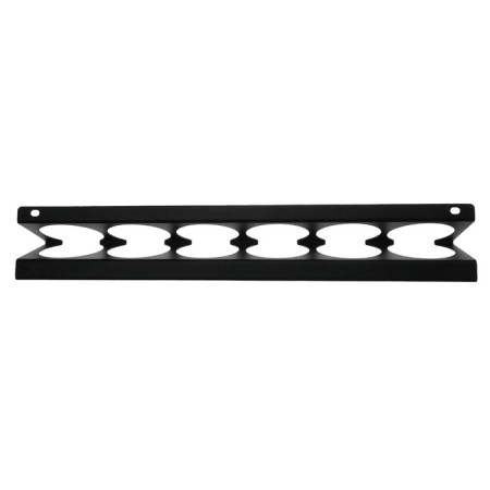 Holder for aerosol cans, wall, black-6