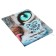 Universal diary for grade 1-11 Watching You, solid cover, artificial leather, foam rubber, liesse, 80 g/m2