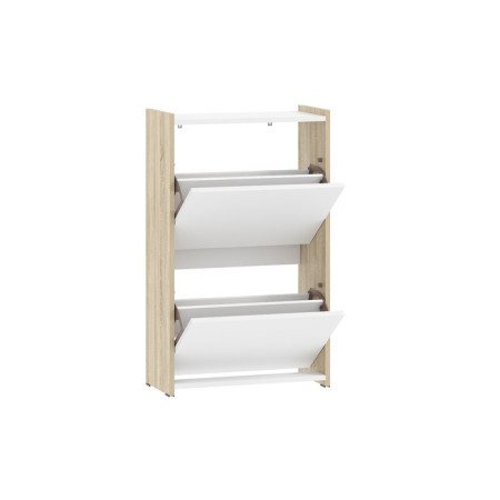 Smile shoe, 550x250x900, white/oak sonom-1