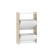 Smile shoe, 550x250x900, white/oak sonom