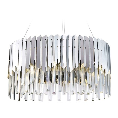 Crystal chandelier with Ambrella Light, Traditional, Tr5285, E14, Color Chrome