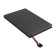 The diary is low, the A6+format, 116 sheets, cage, gray light, tonov cut